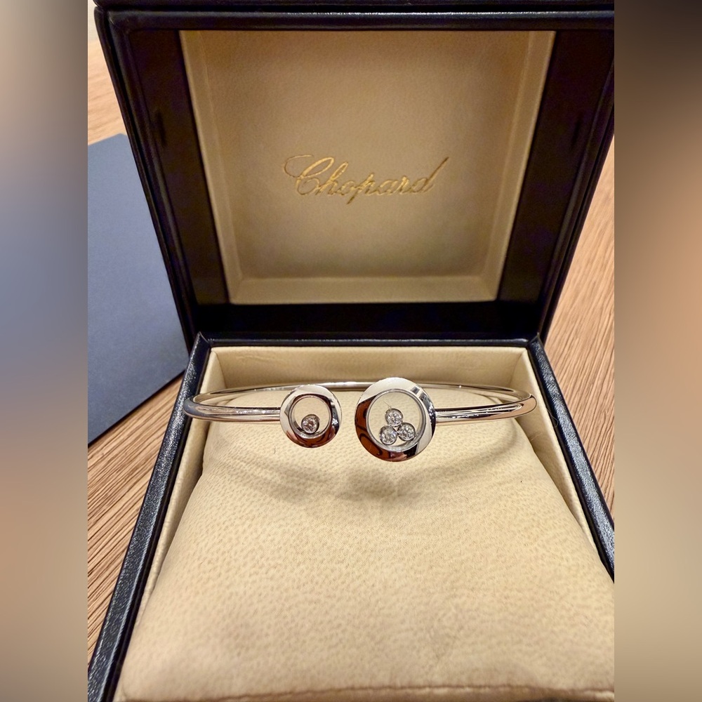 Authentic Chopard Bangle Happy Diamonds Bracelets… - image 5